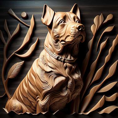 3D модель Собака породы хоккайдо (STL)